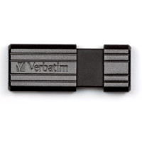 USB Stik 16GB, crni  Verbatim USB2.0 PinStripe 